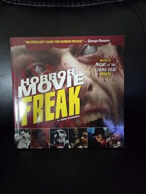 Horror Movie Freak Book by Don Sumner With Night of the Living Dead DVD